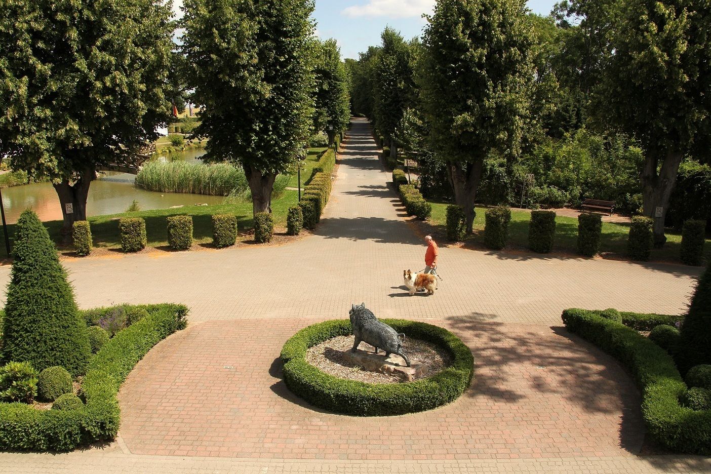 Uitzicht vanuit accommodatie