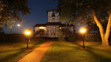 Front of property - evening/night
