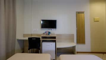 Quarto standard (twin) | 1 quarto, frigobar, cofres nos quartos, escrivaninha