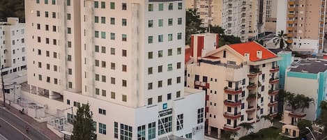 Fassade der Unterkunft