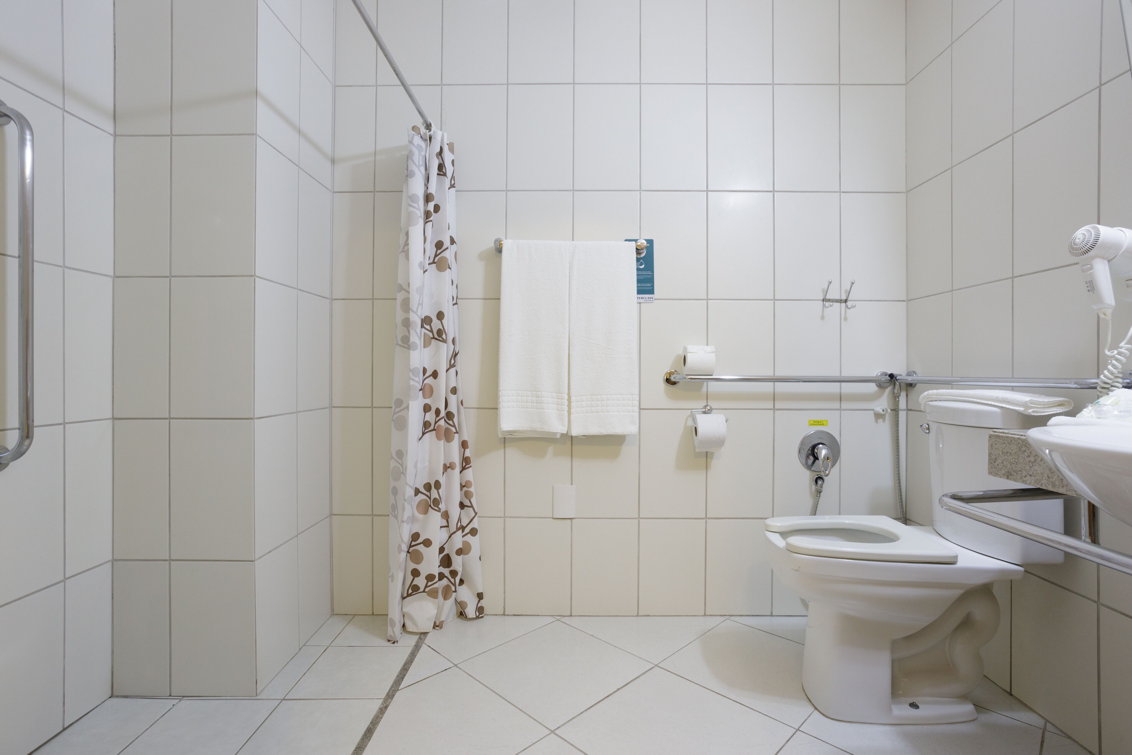 superior room, accessible | bathroom | shower, rainfall showerhead, free toiletries, hair dryer