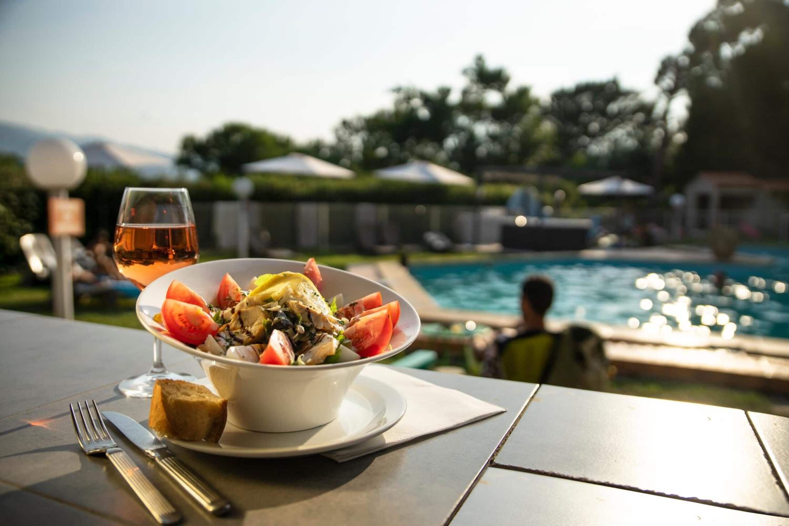 Lunch, dinner served; French cuisine, al fresco dining 