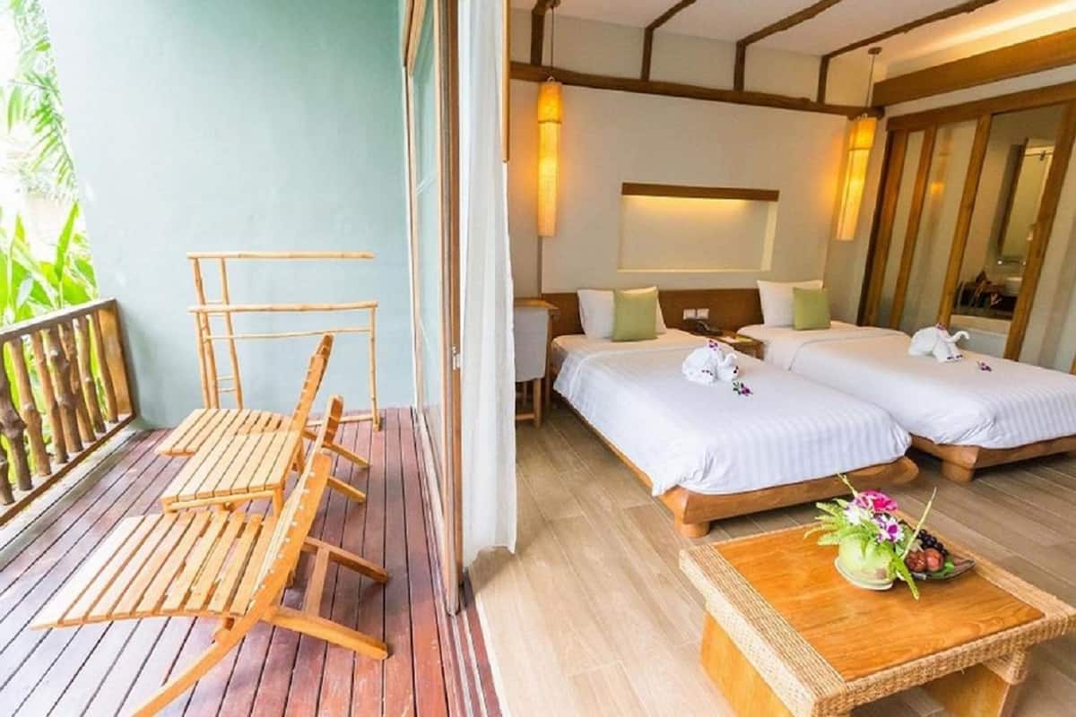 Deluxe Room, 1 Single Bed, Pool View | View from room