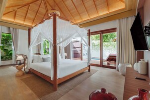 Villa, 1 habitación, piscina privada | Minibar, caja fuerte, escritorio y cunas gratuitas