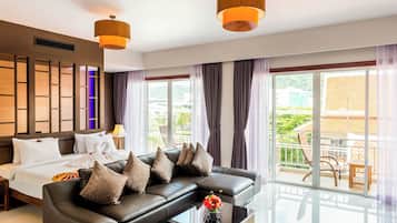 Nipa Grand Suite Room | Minibar, in-room safe, soundproofing, free WiFi