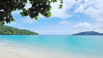 Blick von der Unterkunft