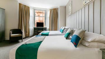 Free WiFi, bed sheets
