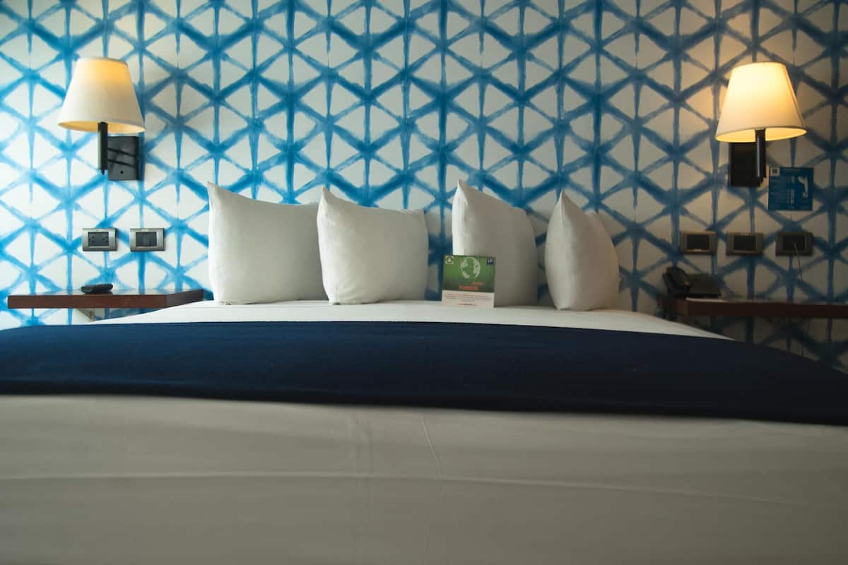 Premium bedding, minibar, in-room safe, desk