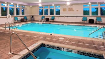 Una piscina techada