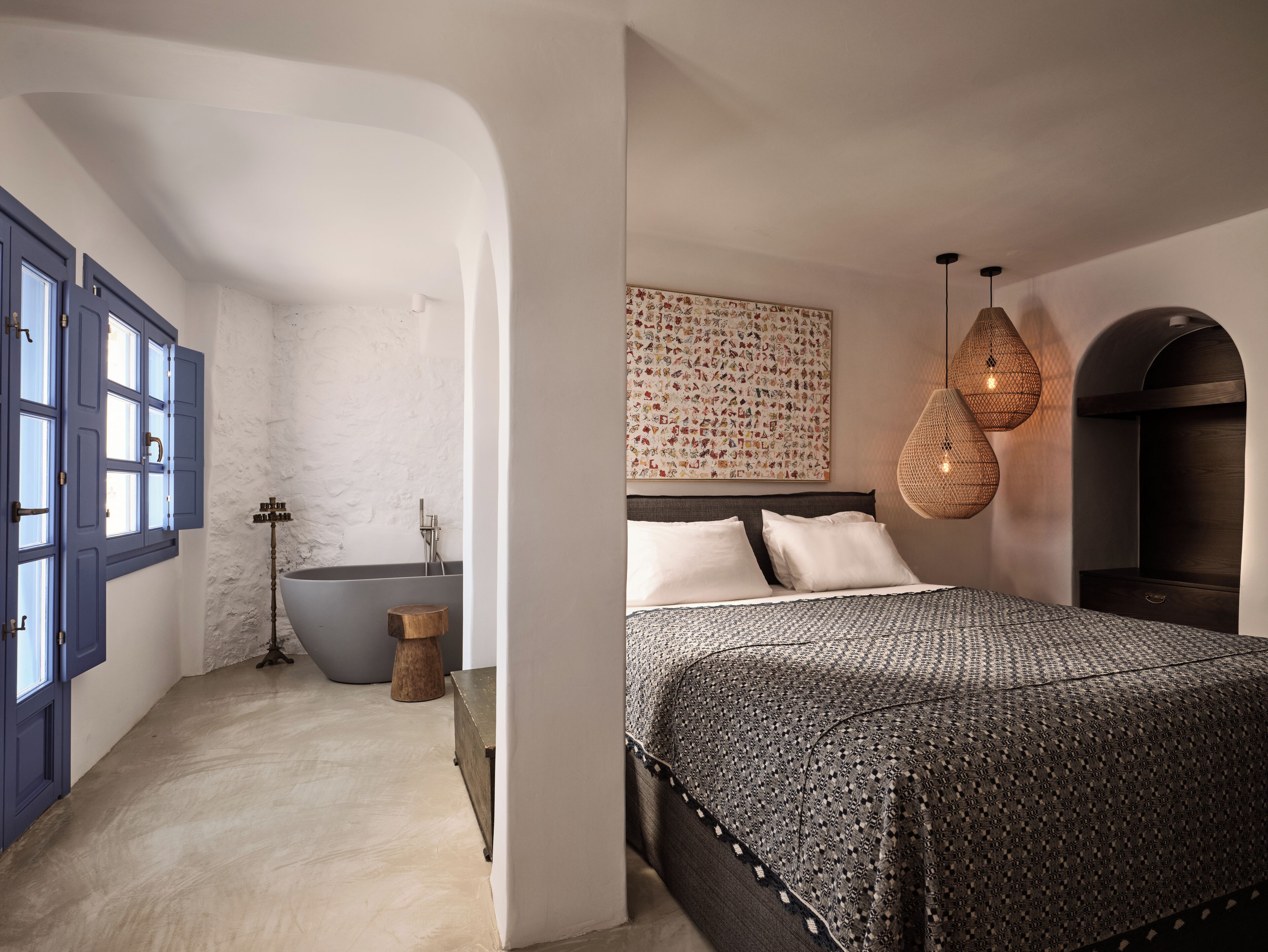 Esperas Santorini Santorini interior view 2