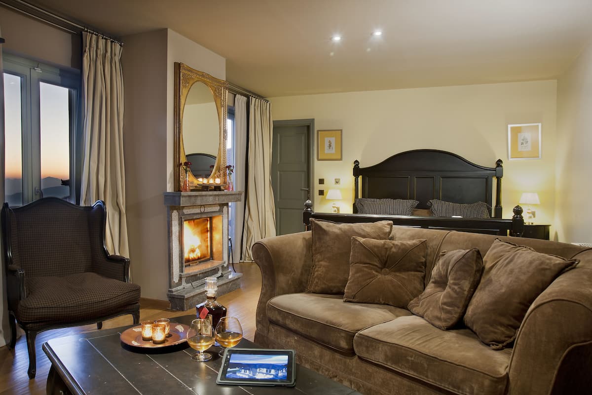 Superior-Suite, Kamin | Innendetails