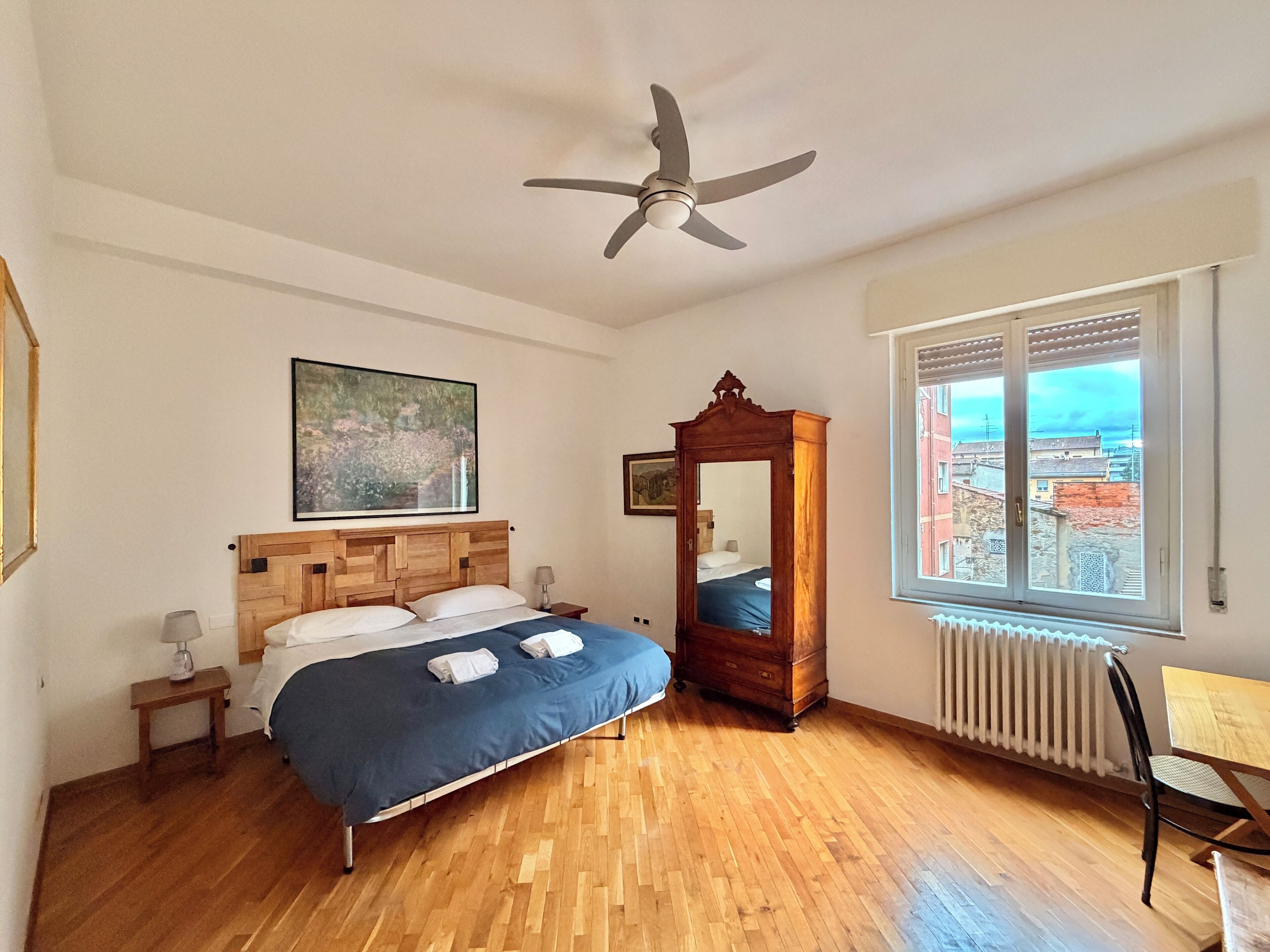 Klassiek appartement, 2 slaapkamers, keuken | Donsdekens, geluiddichte muren, gratis wifi, beddengoed