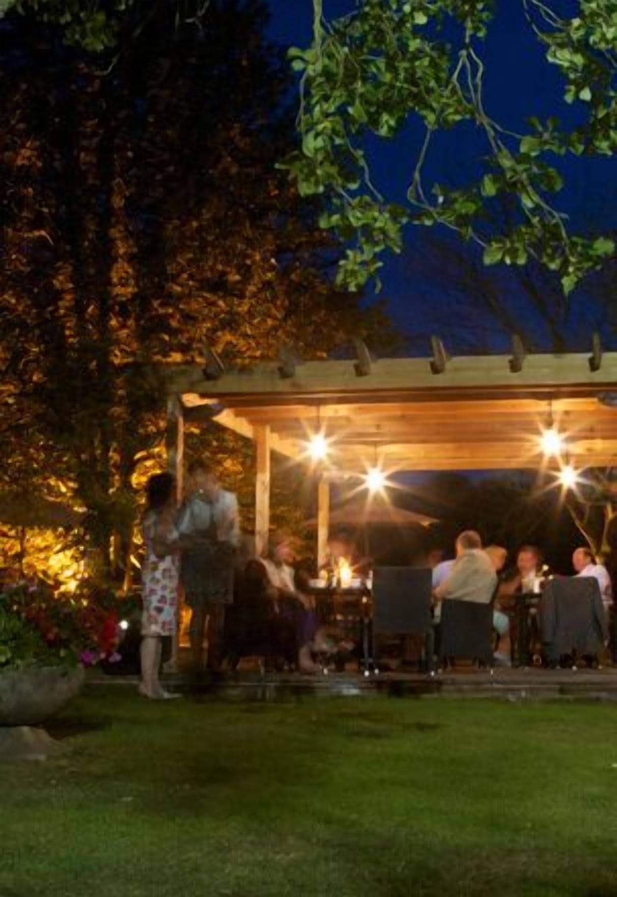 Área de bodas al aire libre