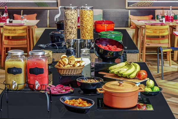 Buffet breakfast for a fee
