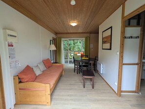 小木屋, 2 間臥室 (5 pers) | 客廳