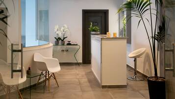 Recepción del spa