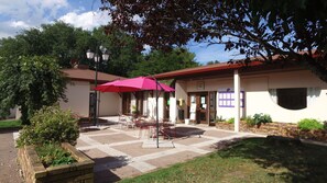 Overnatningsstedets facade