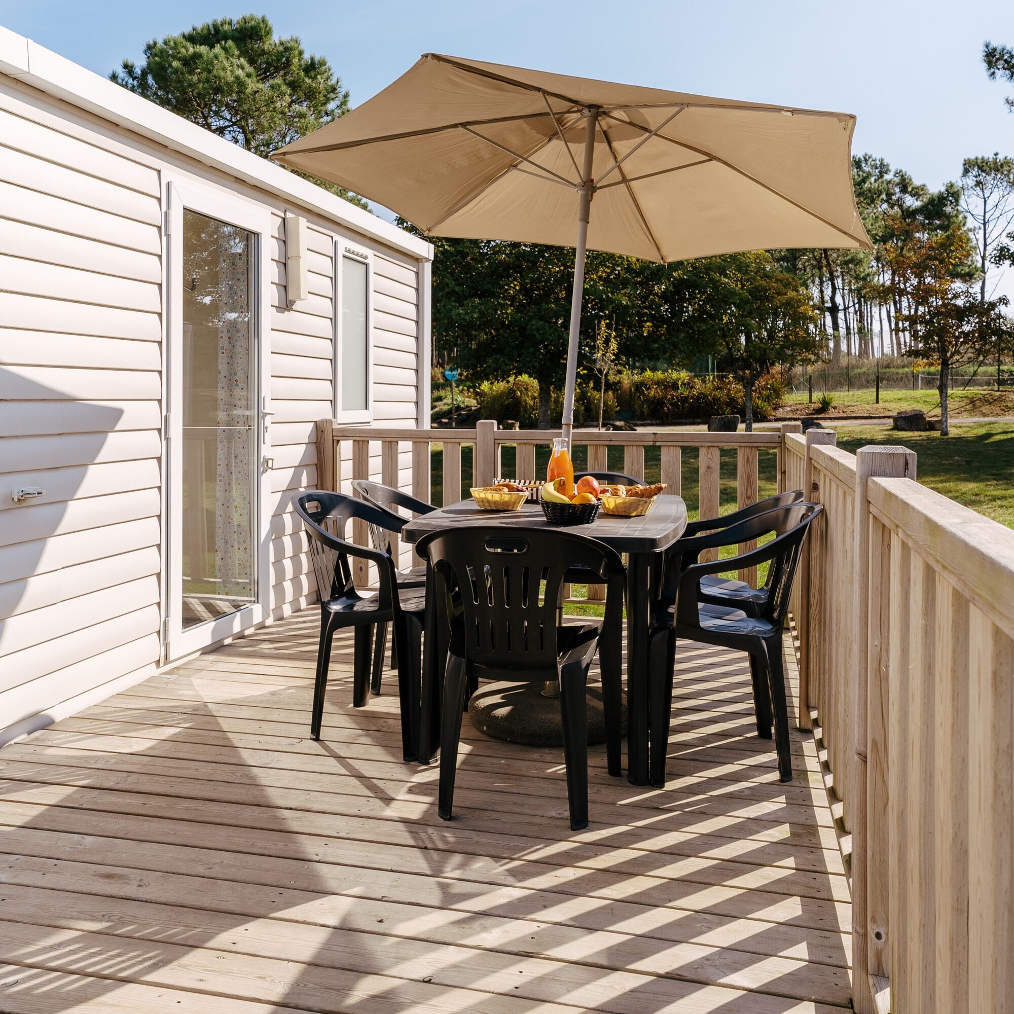 Mobile home 4 rooms 6 persons | Terrace/patio