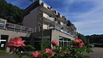 Façade de l’hébergement