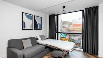 Apartment, 2 Bedrooms, 2 Bathrooms | Living area | LCD TV, DVD player