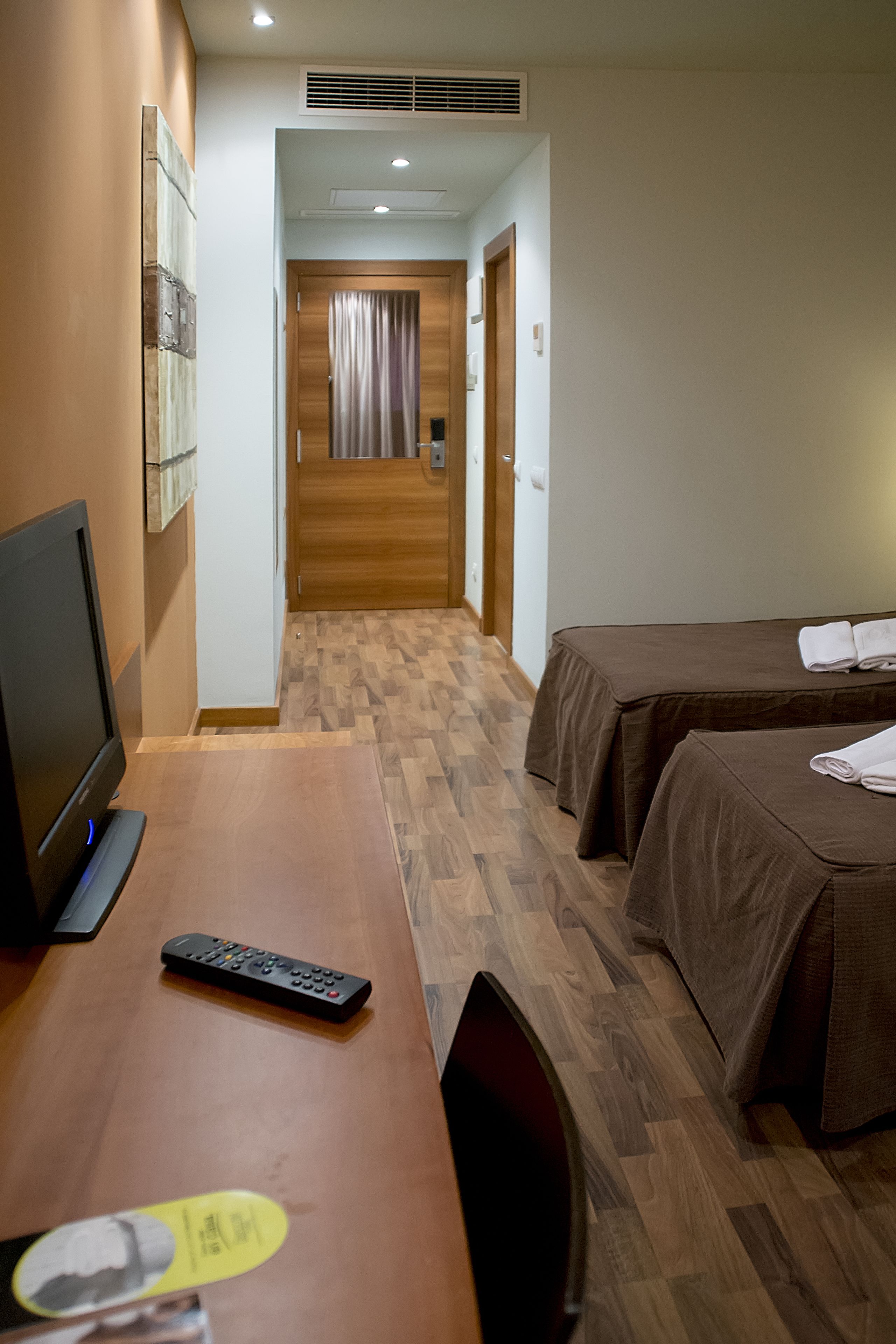 premium bedding, desk, blackout curtains, soundproofing