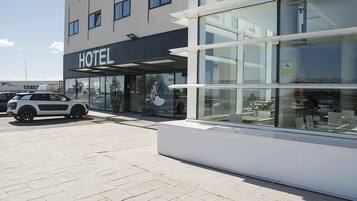 Voorkant van accommodatie