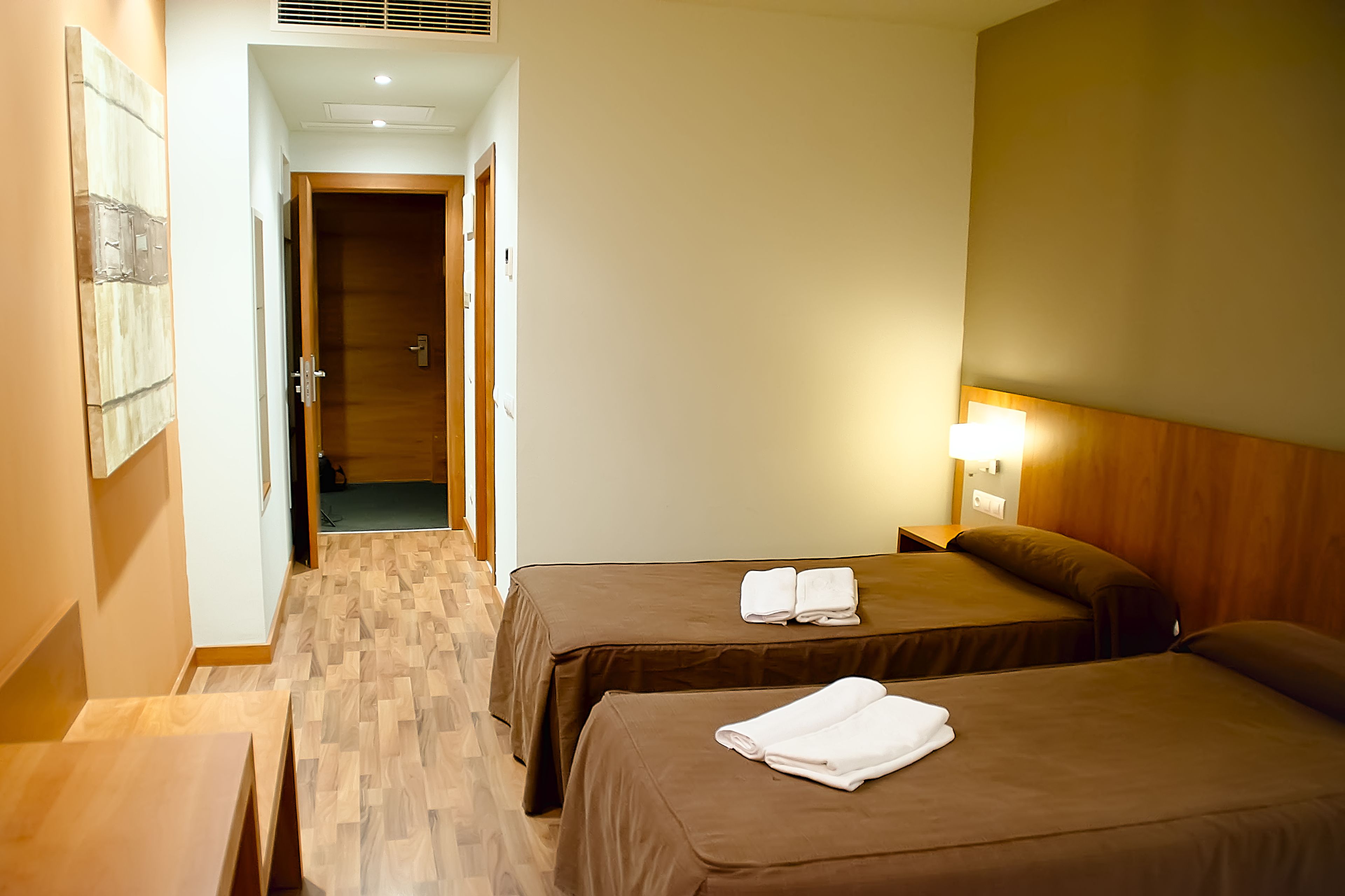 premium bedding, desk, blackout curtains, soundproofing