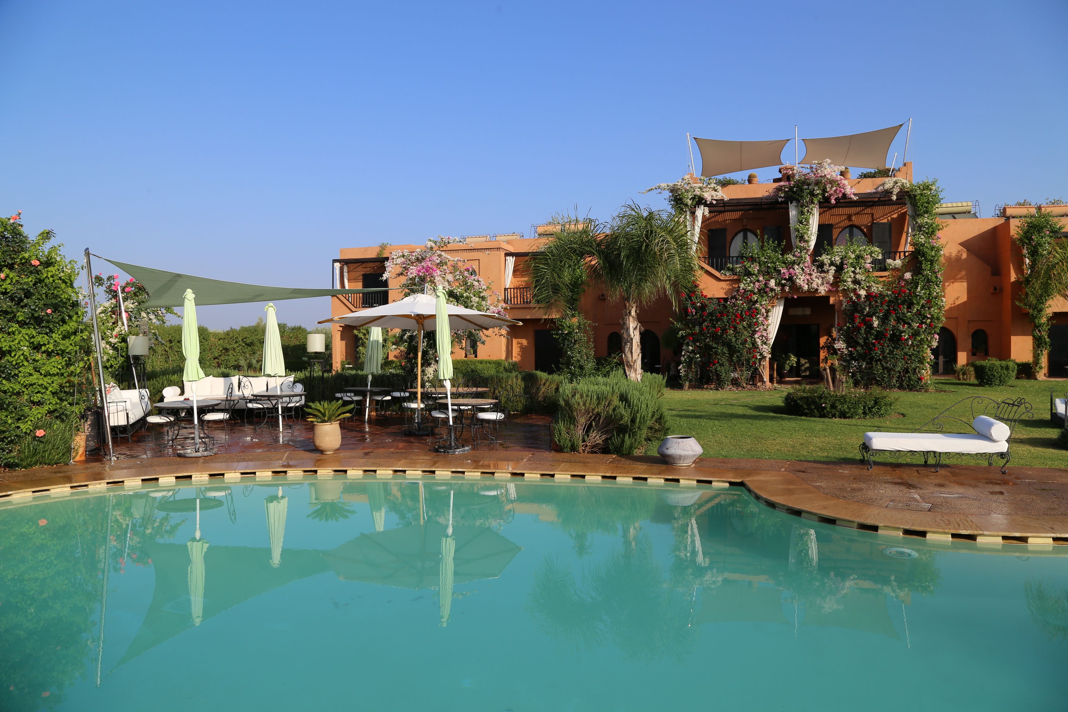 Breakfast, lunch, dinner served; Moroccan cuisine 