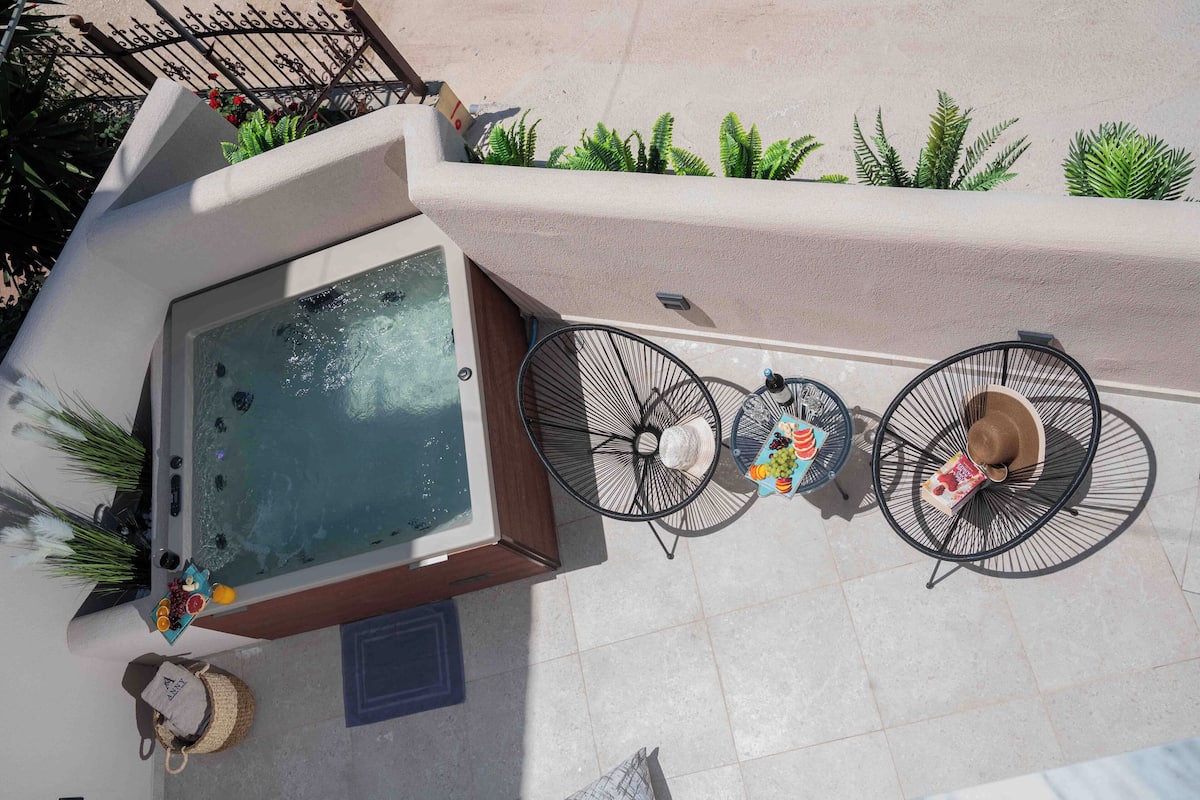 Suite ejecutiva | Terraza o patio