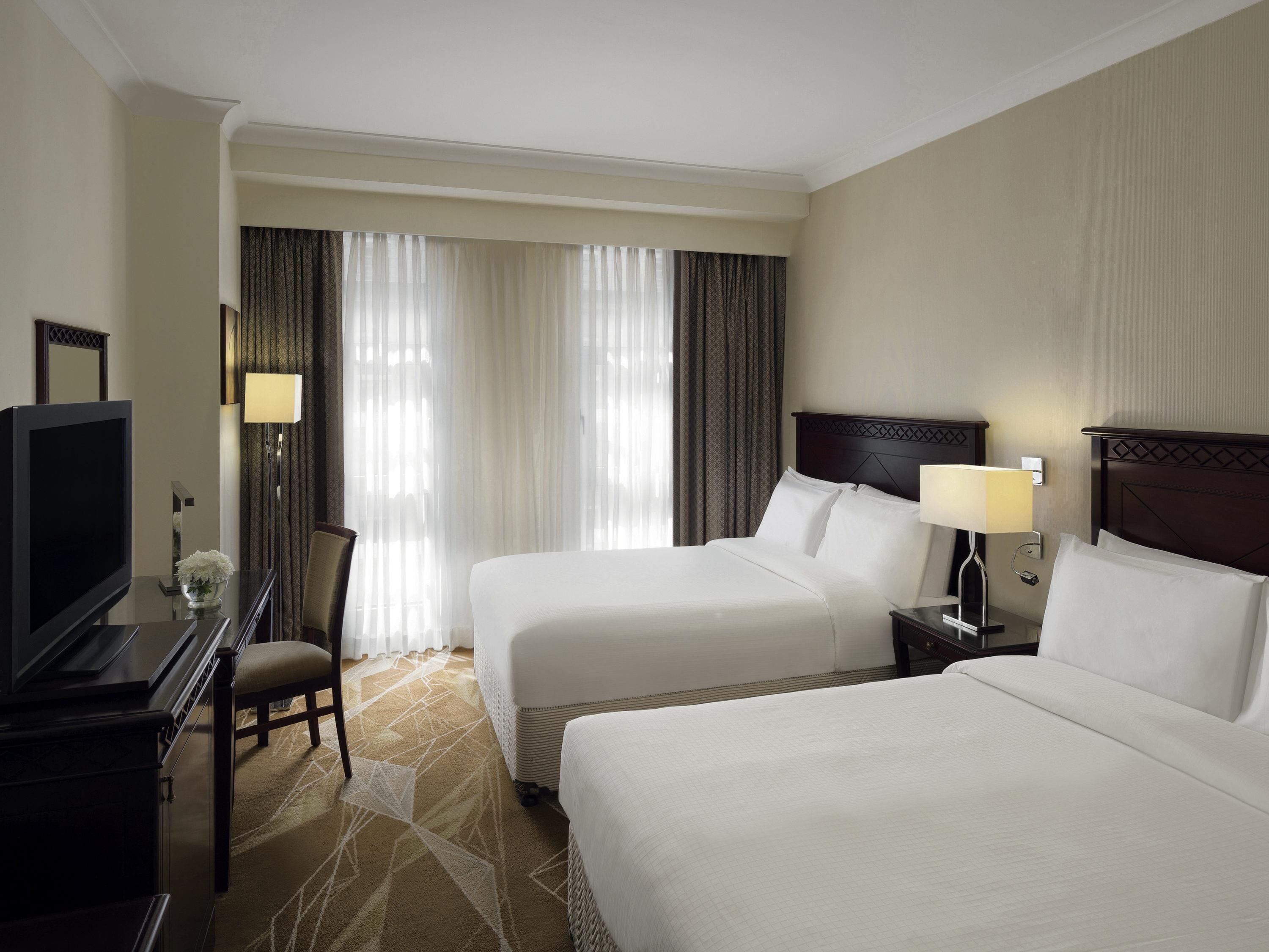 Premium bedding, minibar, in-room safe, desk
