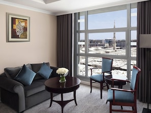 1 slaapkamer, luxe beddengoed, een minibar, een kluis op de kamer