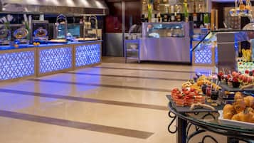 Daily buffet breakfast for a fee