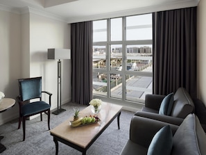 Superior Room, Multiple Beds (Partial Haram View) | 1 bedroom, premium bedding, minibar, in-room safe