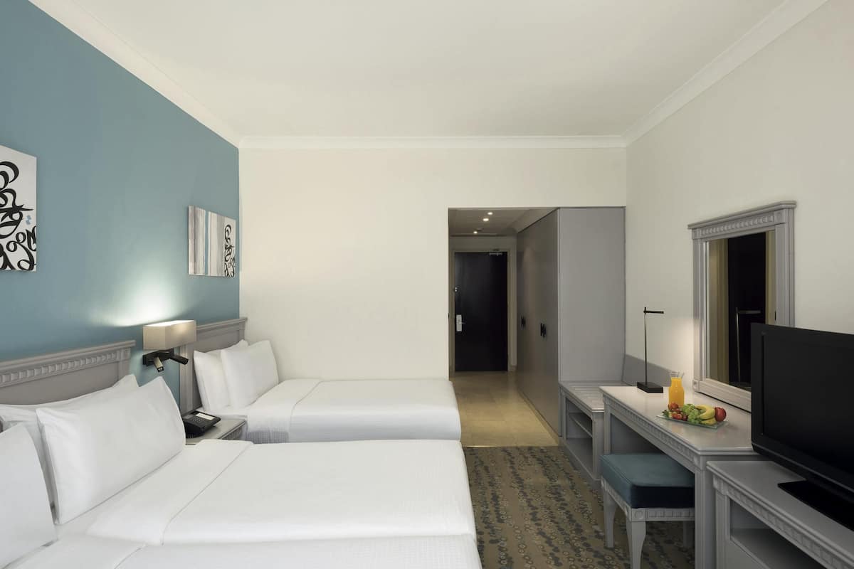 1 quarto, roupas de cama premium, frigobar, cofres nos quartos
