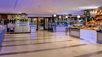 Daily buffet breakfast for a fee