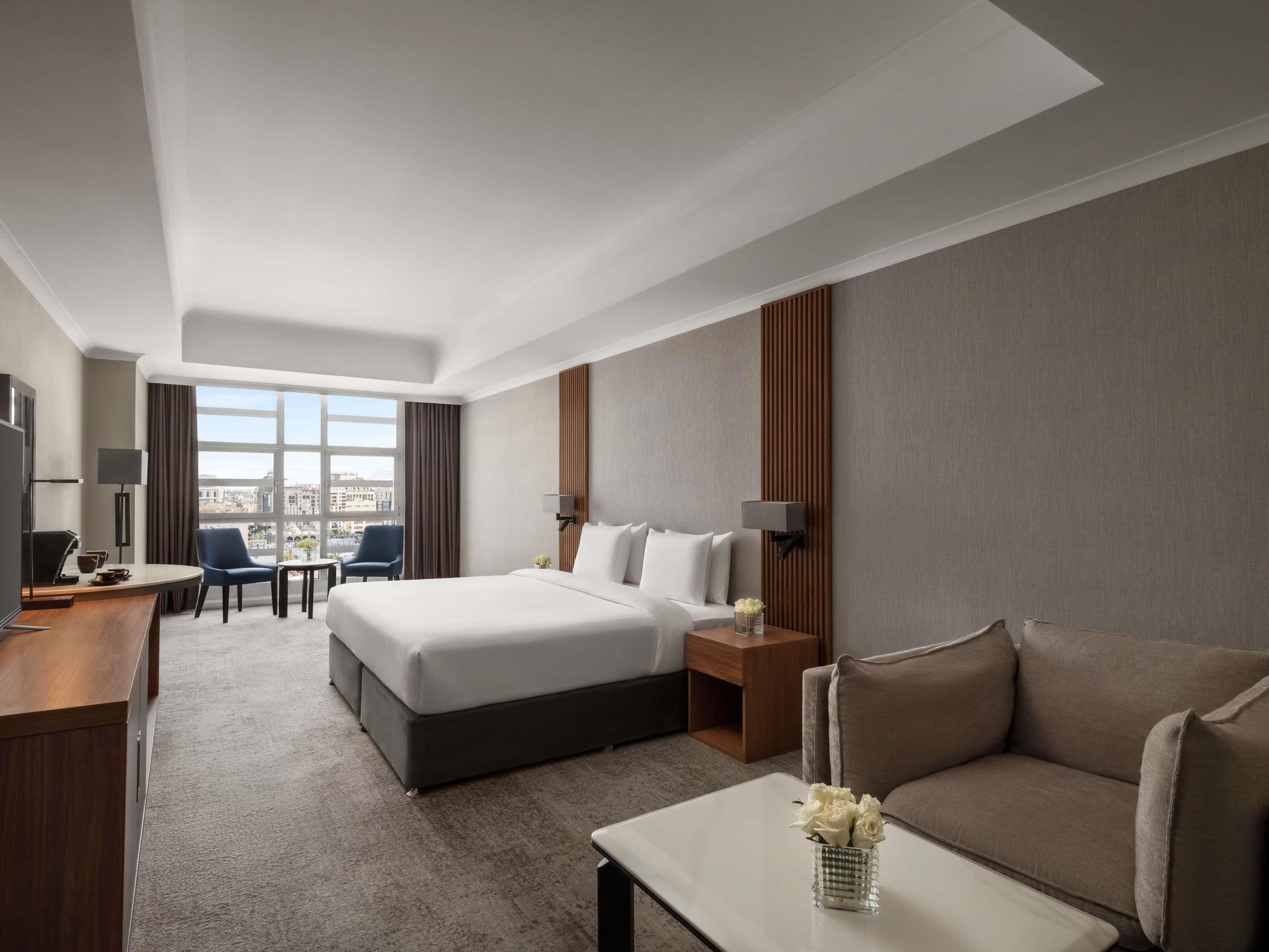 Superior Room, 1 King Bed (Partial Haram View) | Premium bedding, minibar, in-room safe, individually decorated