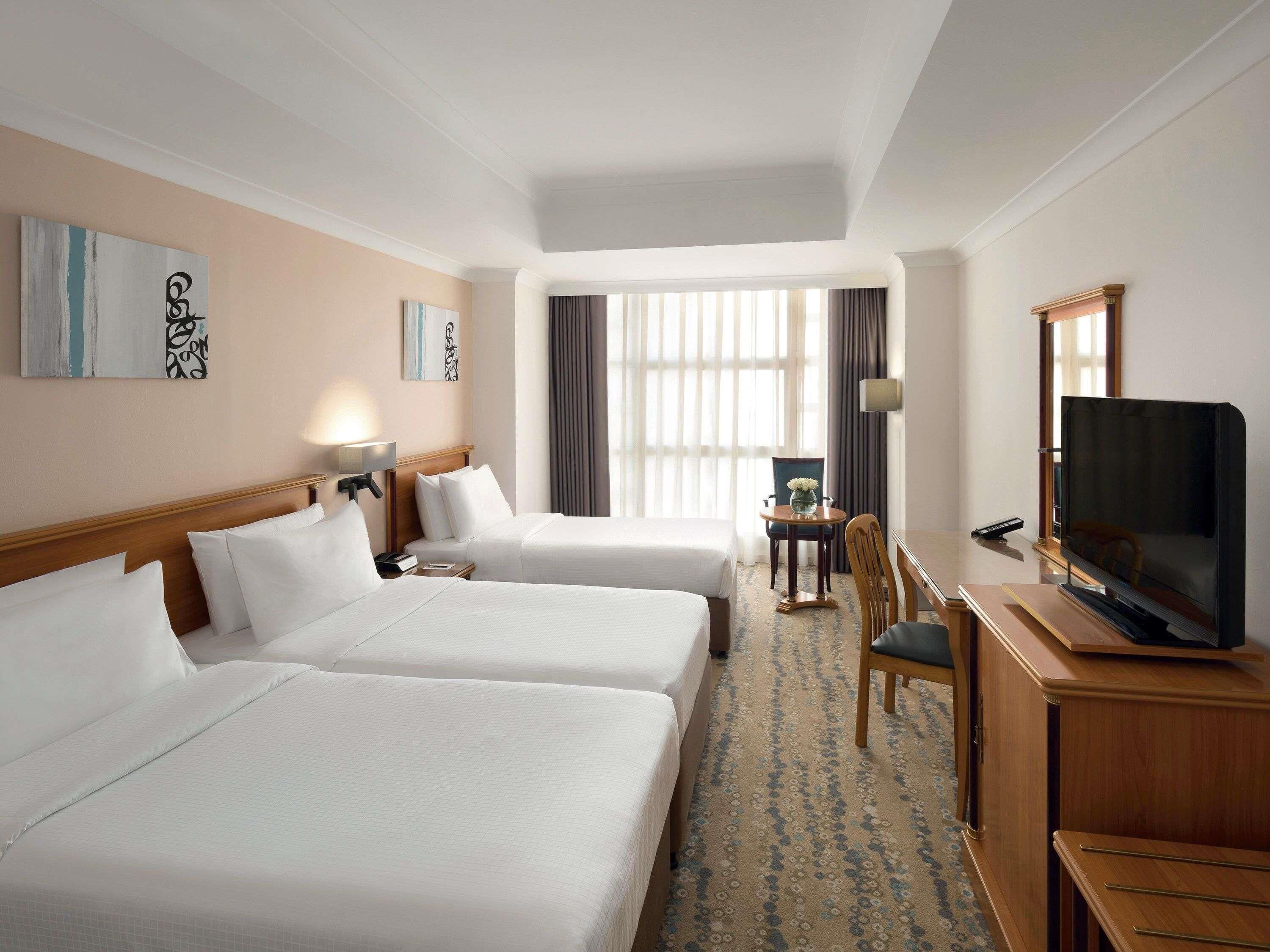 Premium bedding, minibar, in-room safe, desk
