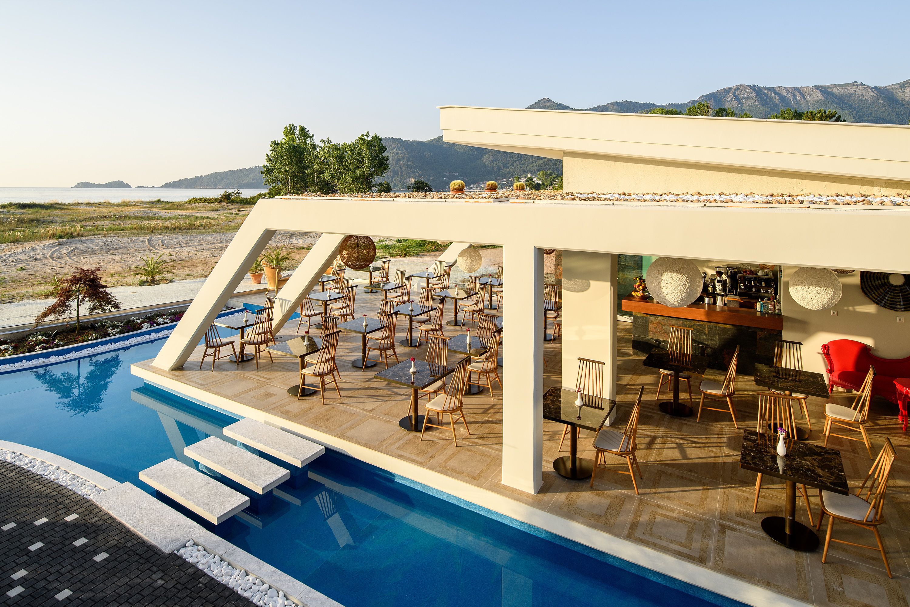 Mat- och restauranghall