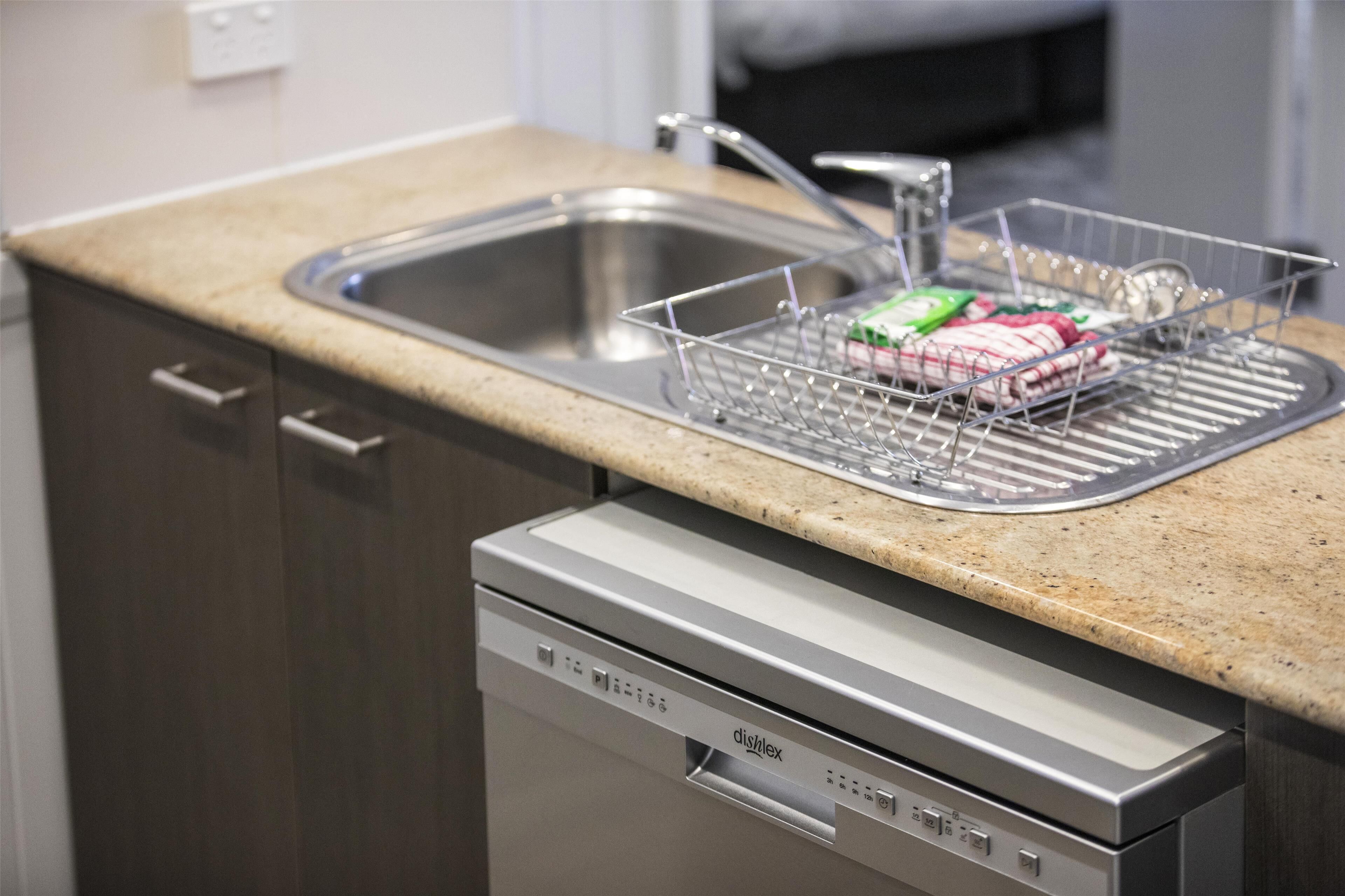 fridge, electric kettle