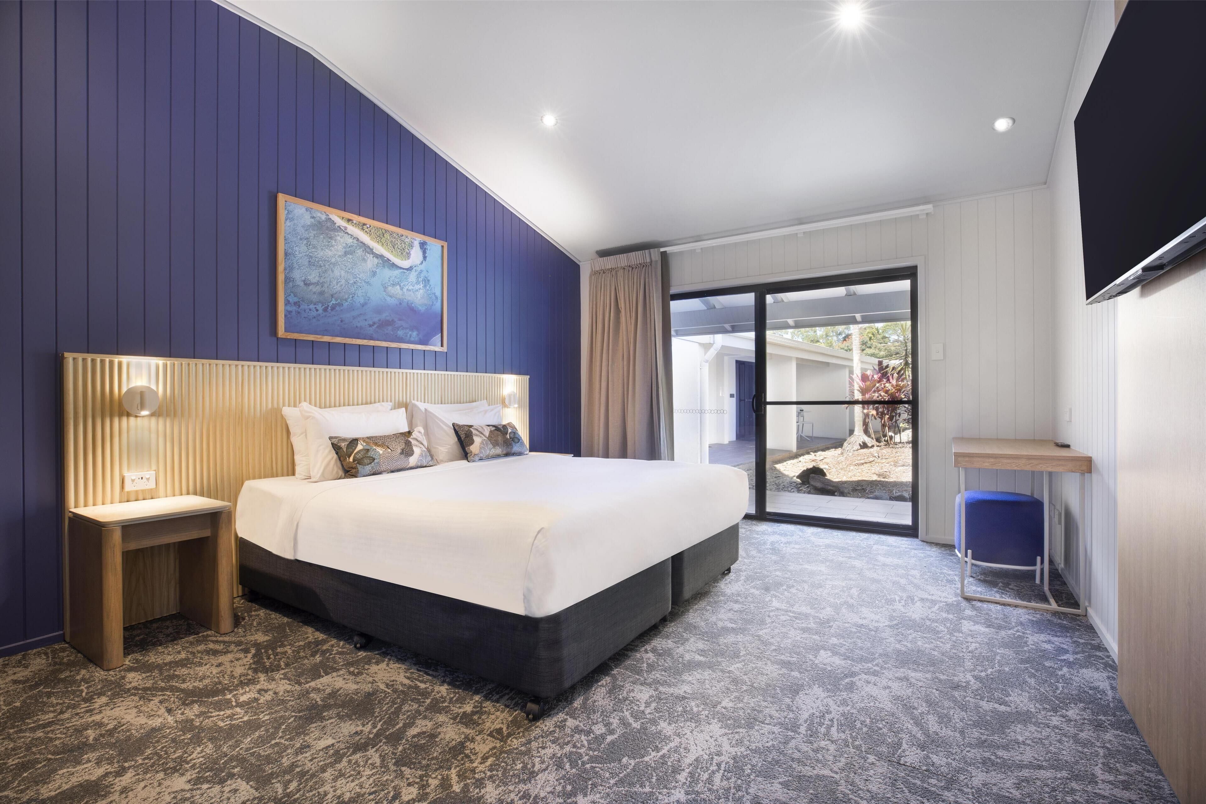 In-room safe, desk, blackout curtains, iron/ironing board