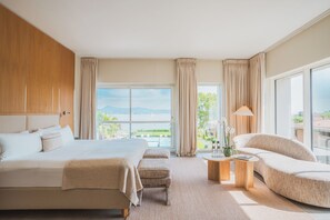 Junior Natural Sea | Premium bedding, minibar, in-room safe, soundproofing - Kube Hotel Saint-Tropez (Gassin)