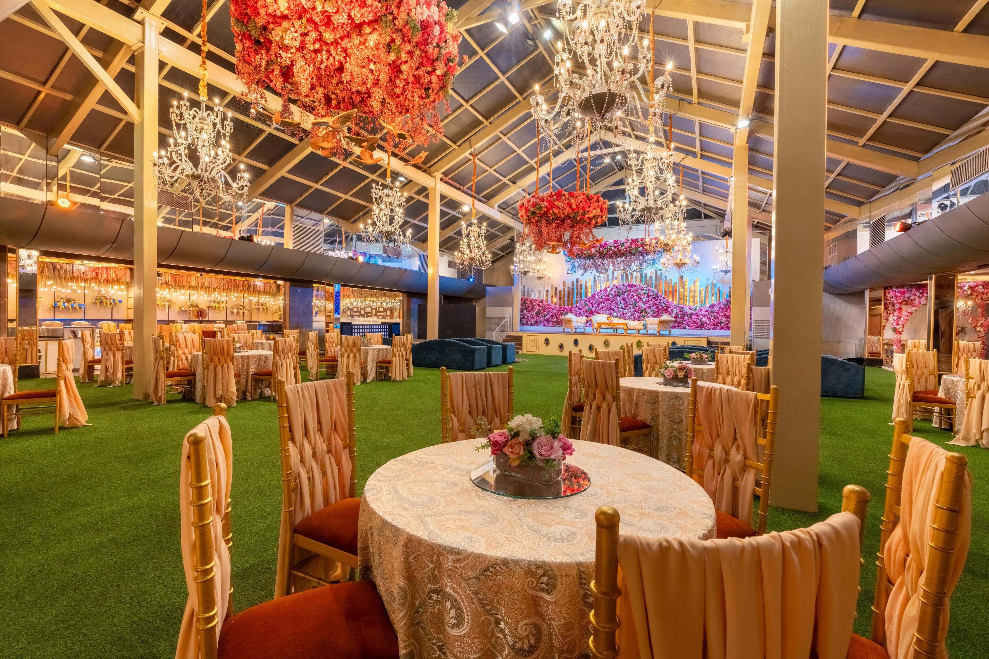 Indoor wedding