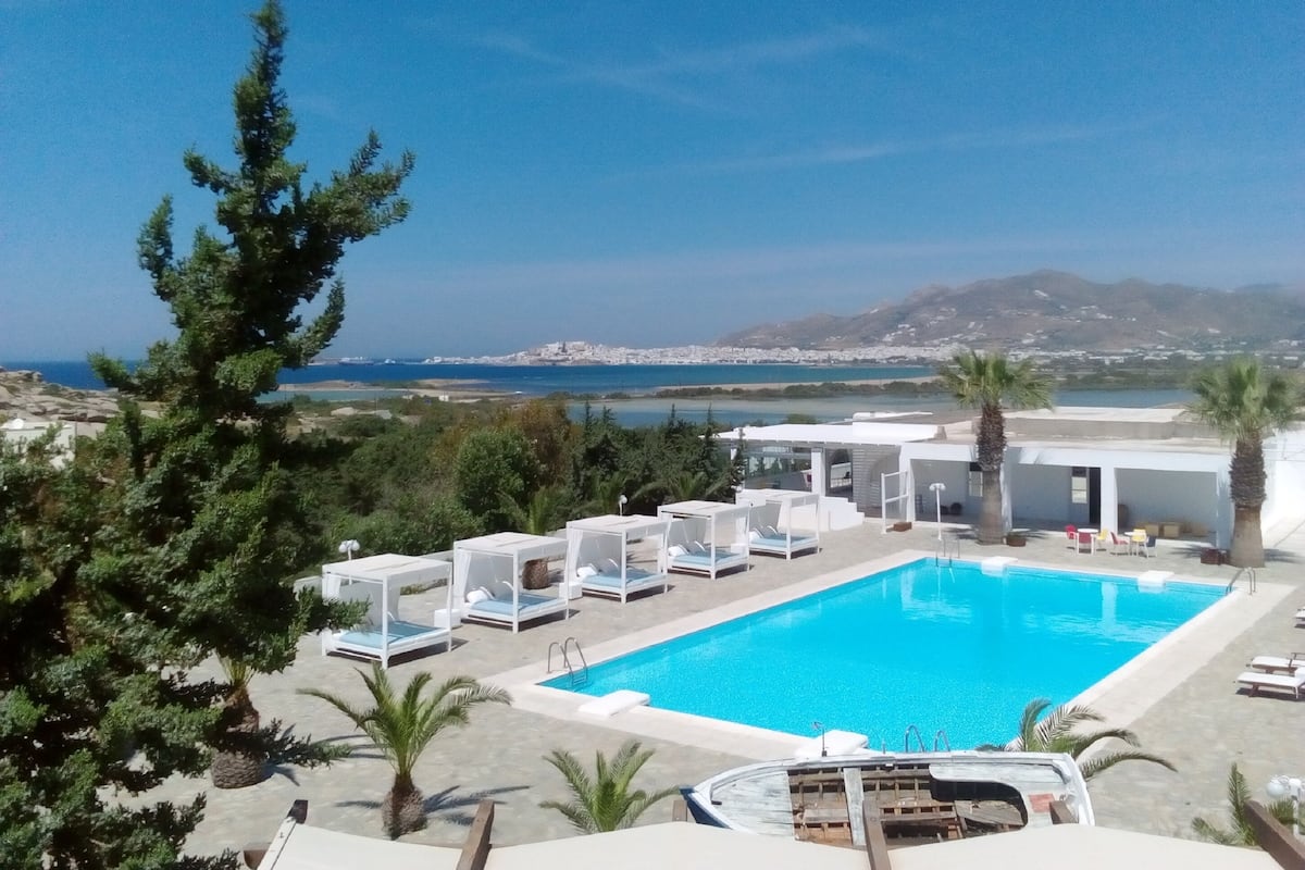 Grand Villa, 2 Bedrooms, Hot Tub, Sea View | View from room