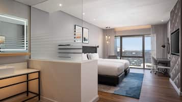 Premium bedding, minibar, in-room safe, desk