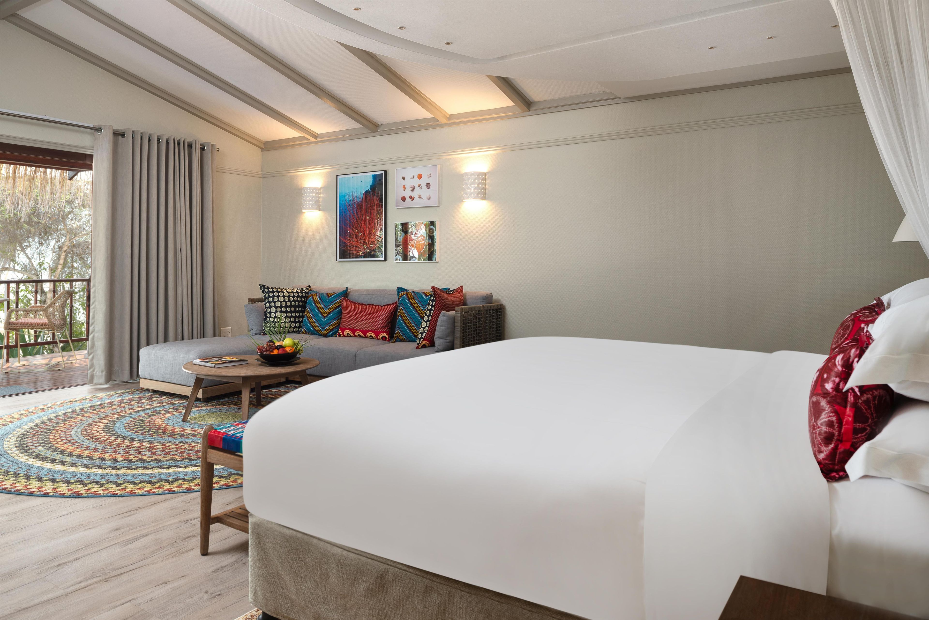 Beach Villa | 高級寝具、羽毛の掛け布団、ミニバー (無料)、セーフティボックス (室内)