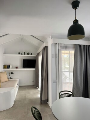 Living area - La Concha del Mar Apartments (La Oliva)