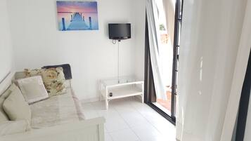 1 slaapkamer, een kluis op de kamer, verduisterende gordijnen