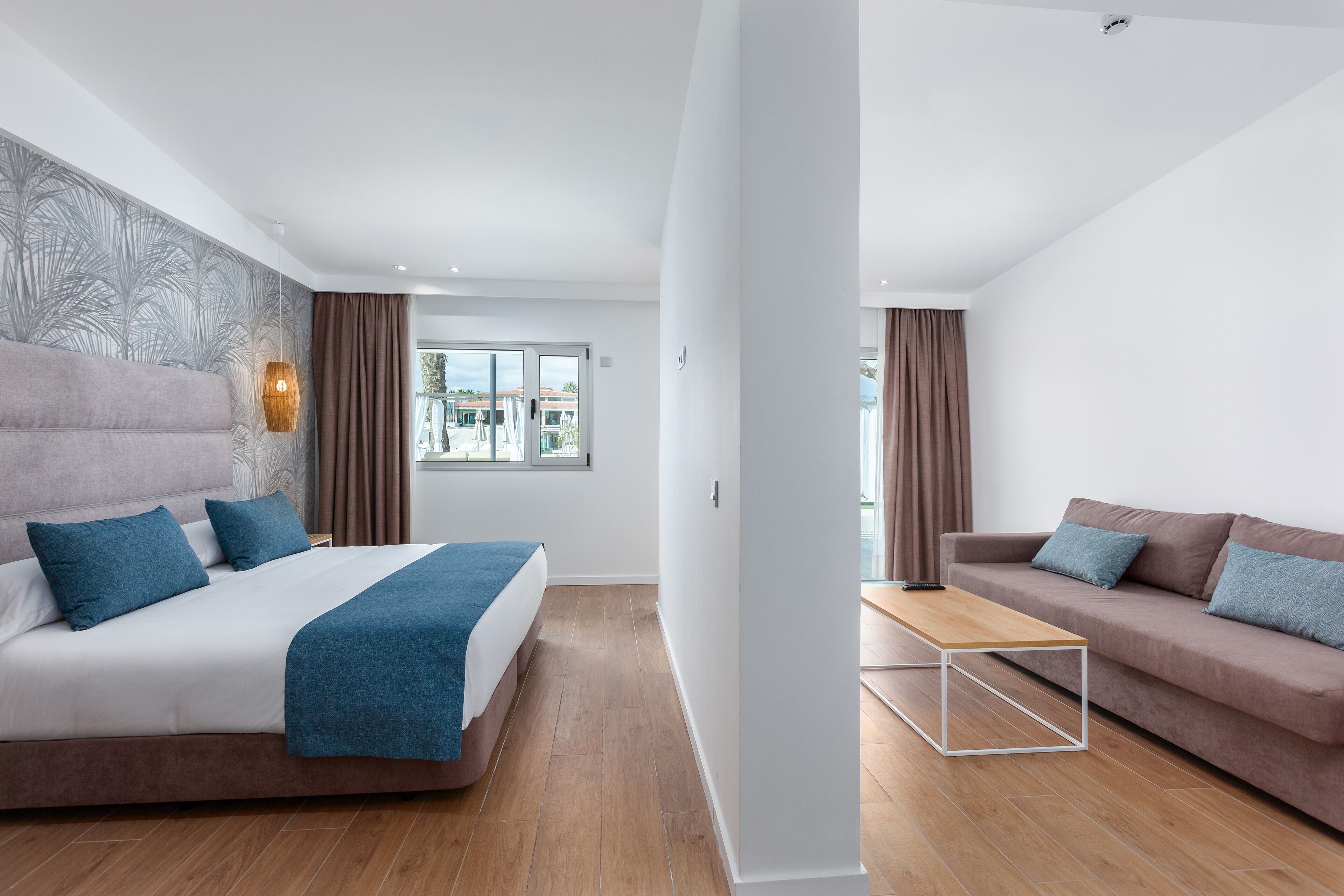 family double room, terrace, pool view | 1 bedroom, minibar, in-room safe, desk