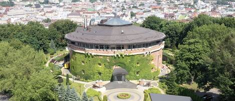 Voorkant van accommodatie