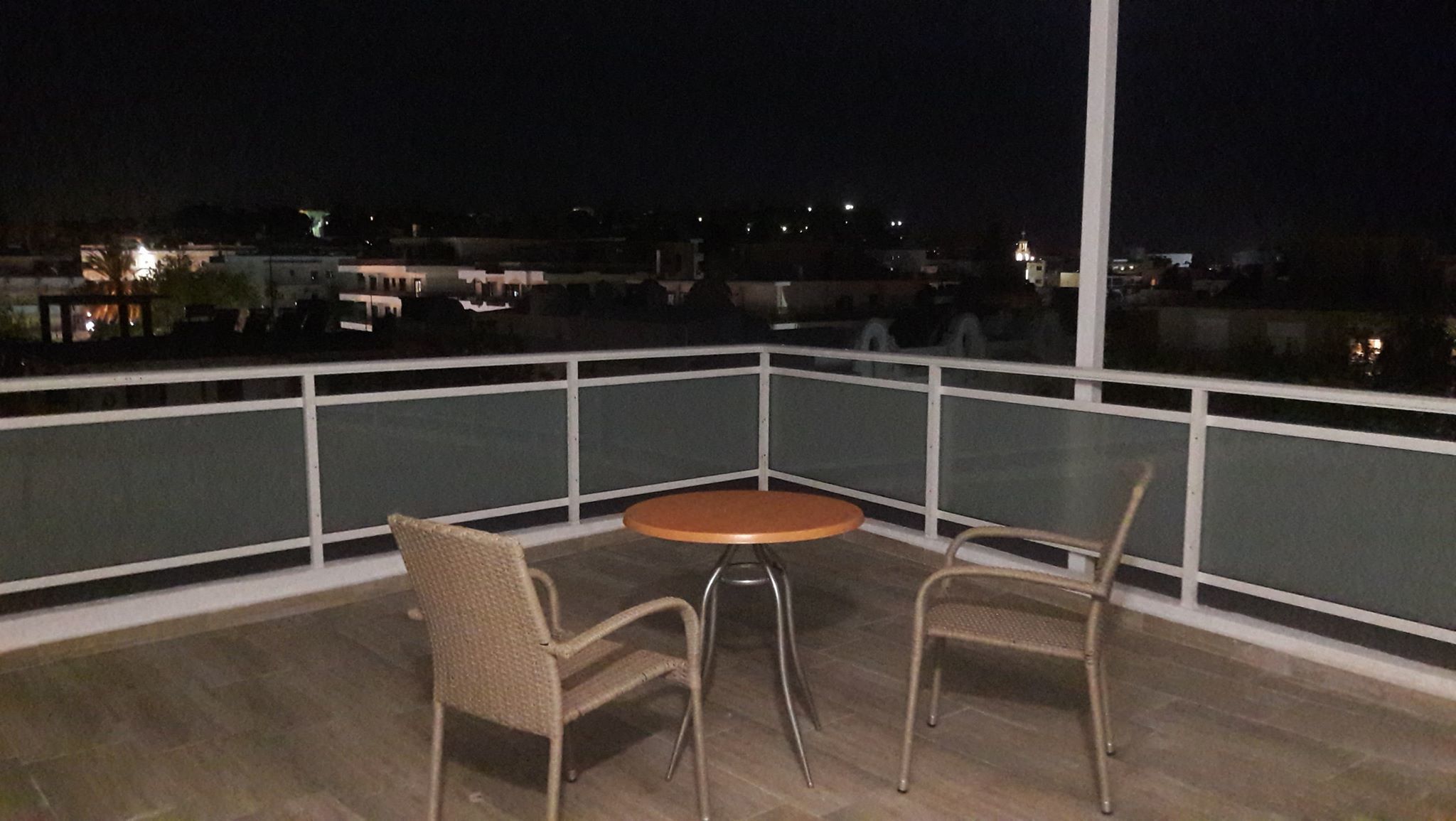 standard twin room | terrace/patio